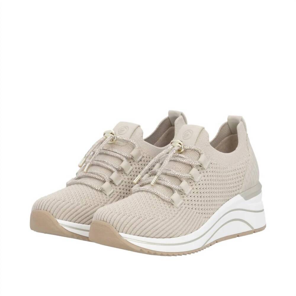 NEW REMONTE women's eleni 18 sneaker in pebble glam
